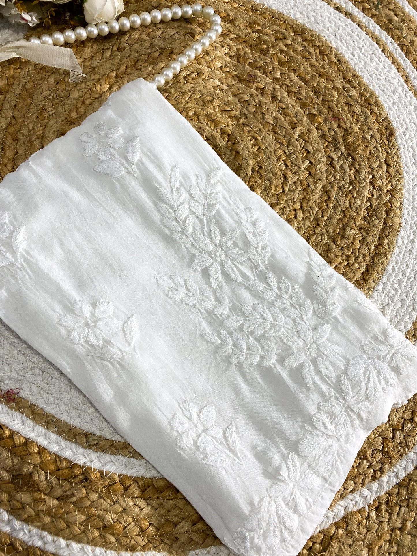 Saanjh Pure Kota Doria in a graceful Angarkha style