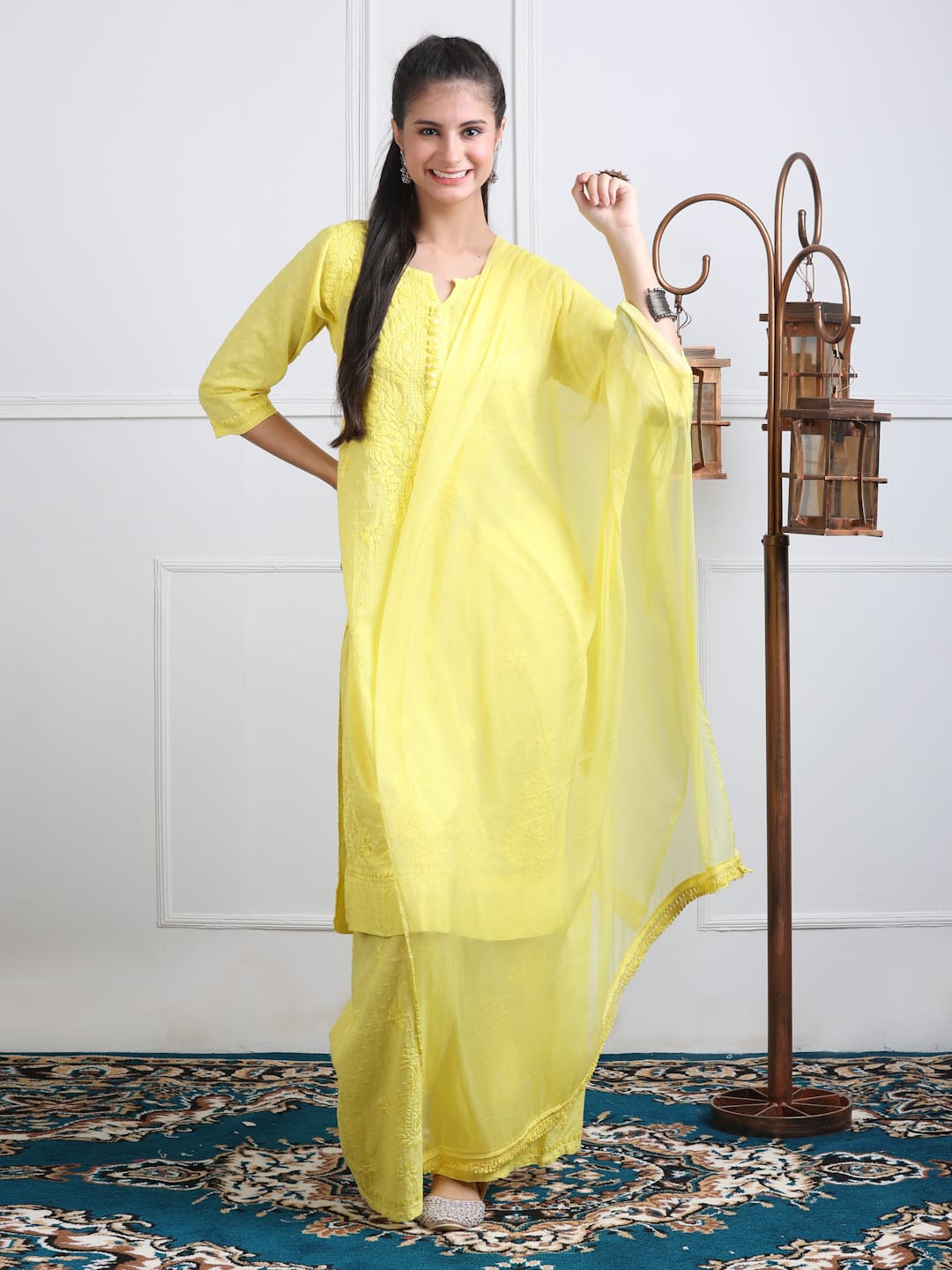 Maryam dobby cotton 3 piece set