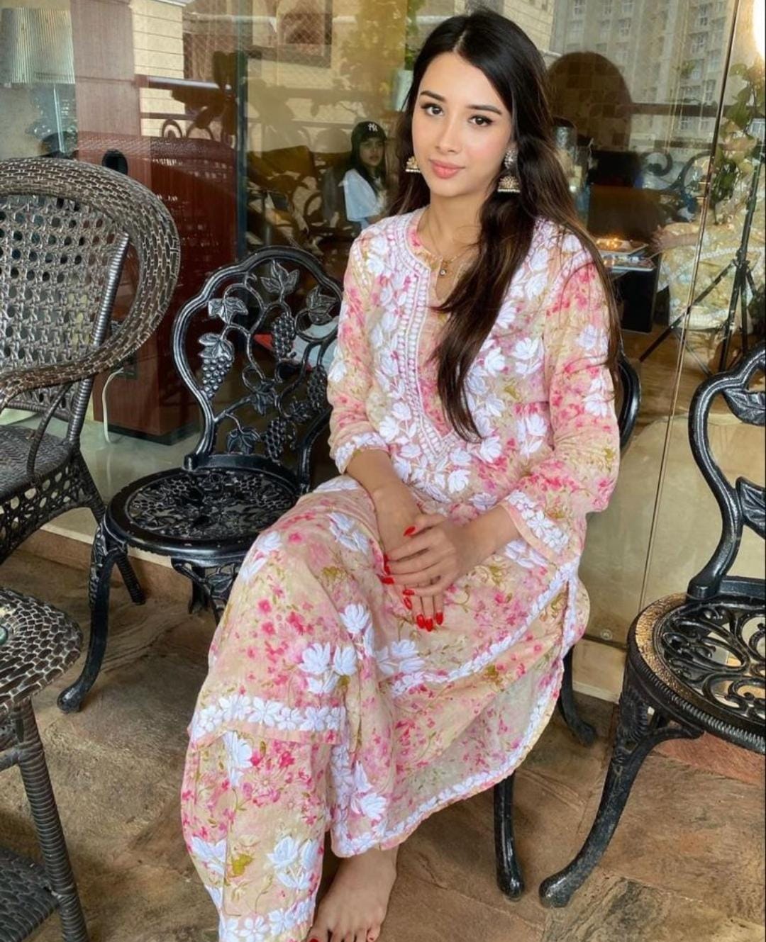 Rida mul cotton kurta plazzo set