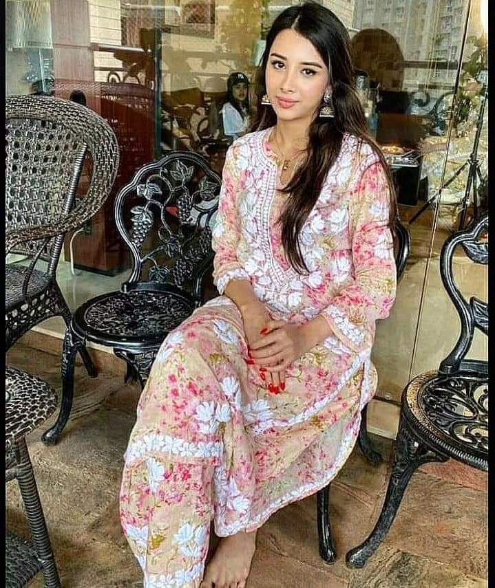 Rida mul cotton kurta plazzo set