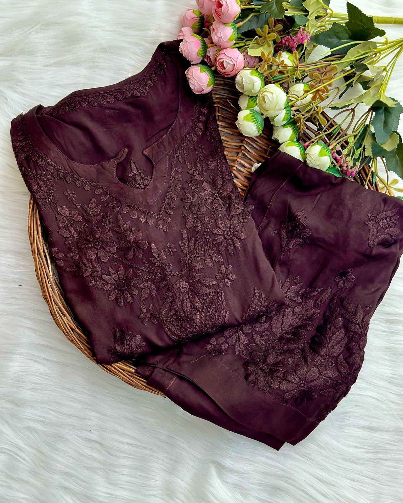 Ifra modal kurta plazzo set