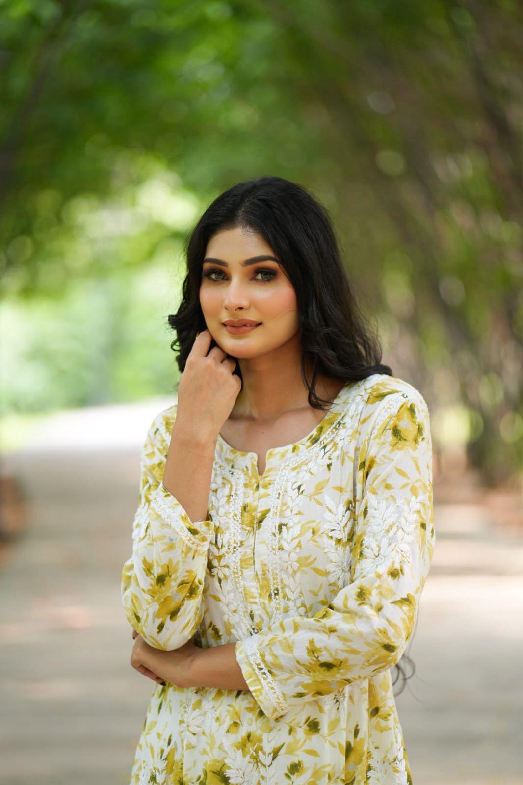 Hoor Mul cotton kurti