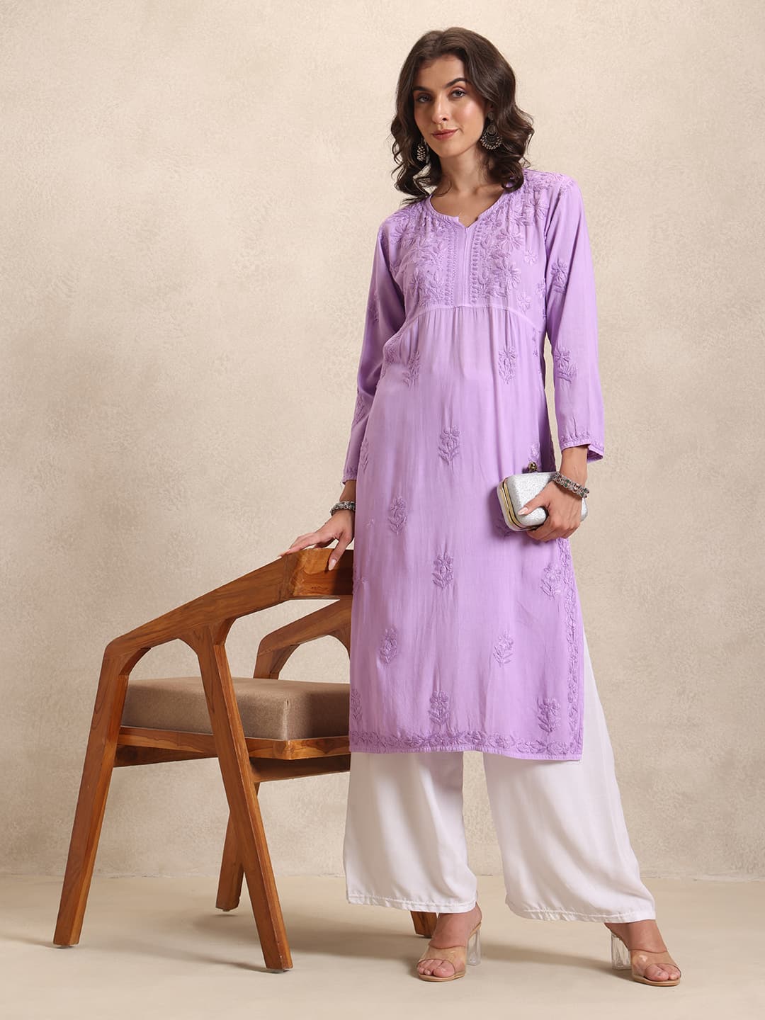 Mahika RAYON DYEABLE KURTI