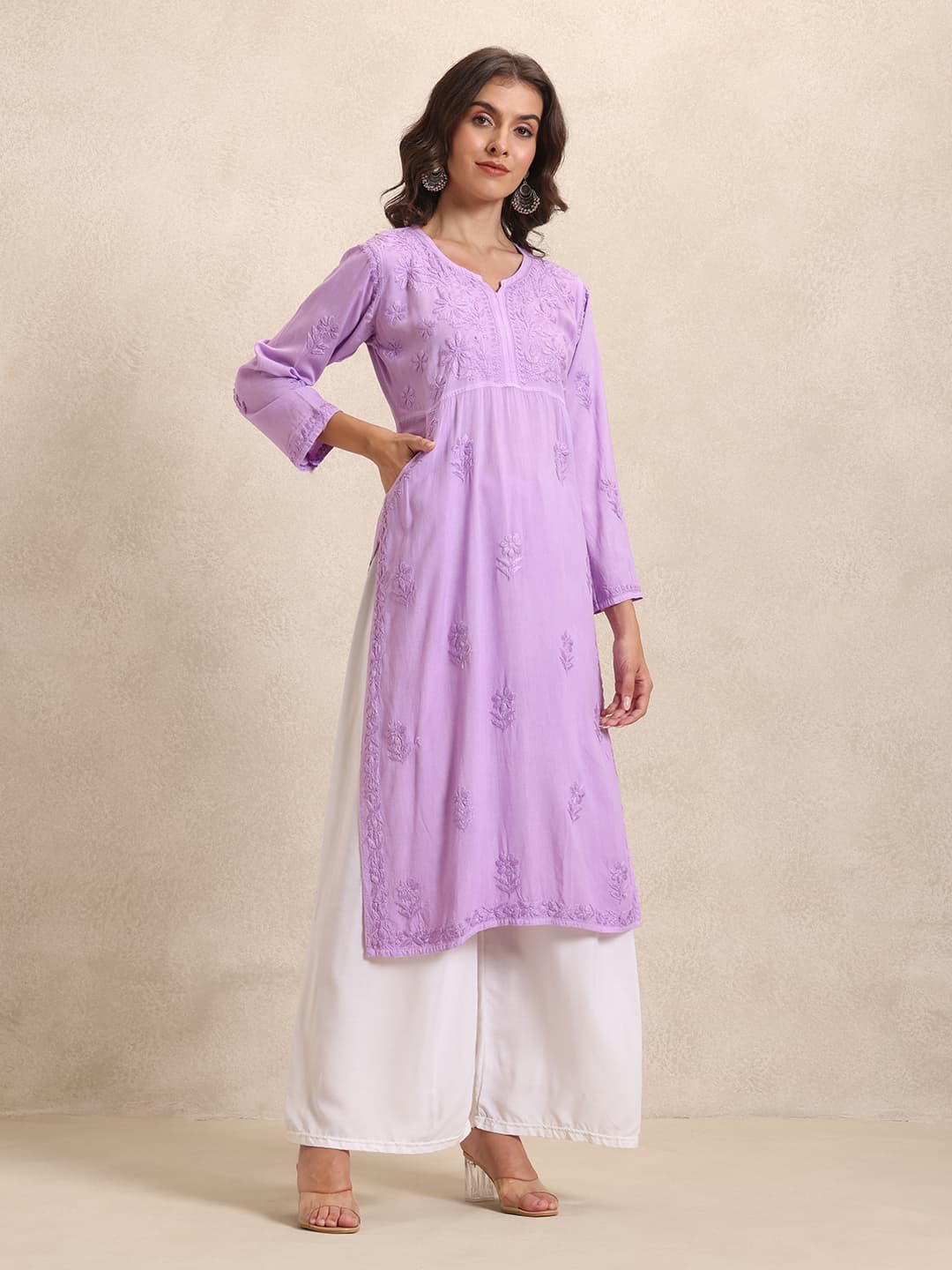Mahika RAYON DYEABLE KURTI