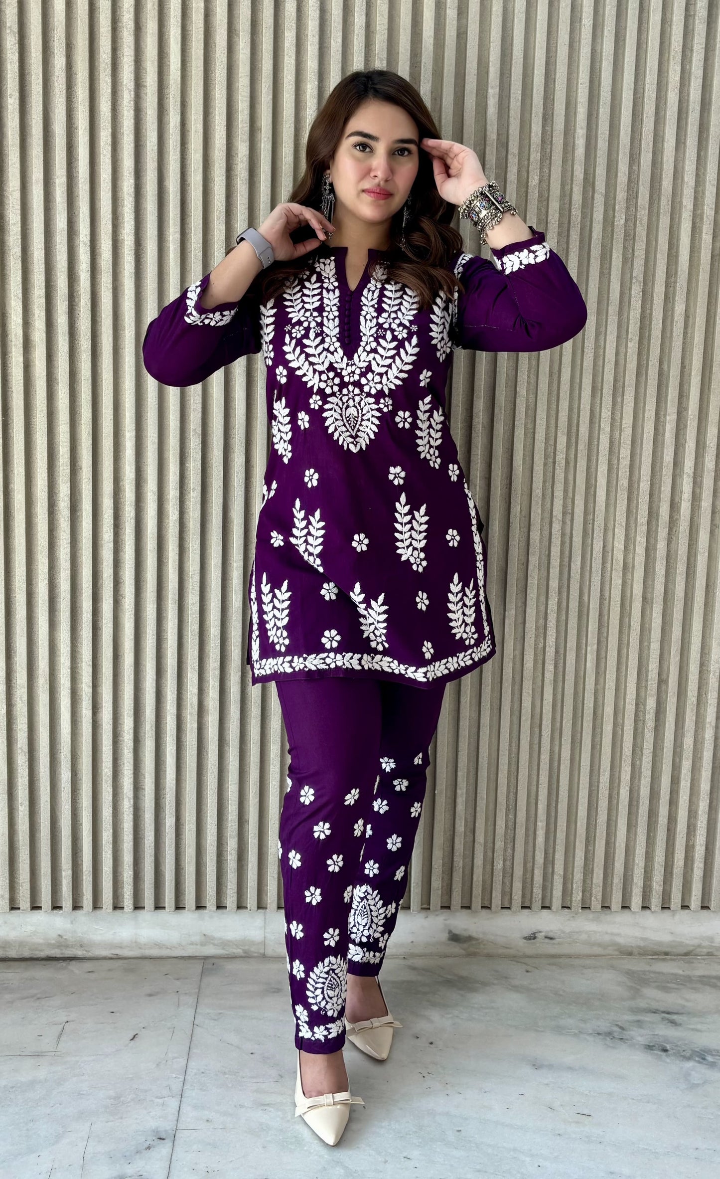 kyra dobby lining premium cotton kurta pant cord set 36 to 44 1850