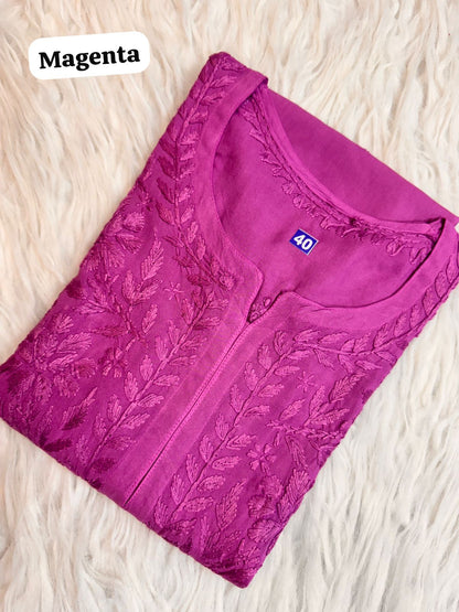 Chaya soft Rayon ombre dyed short kurta [combo]