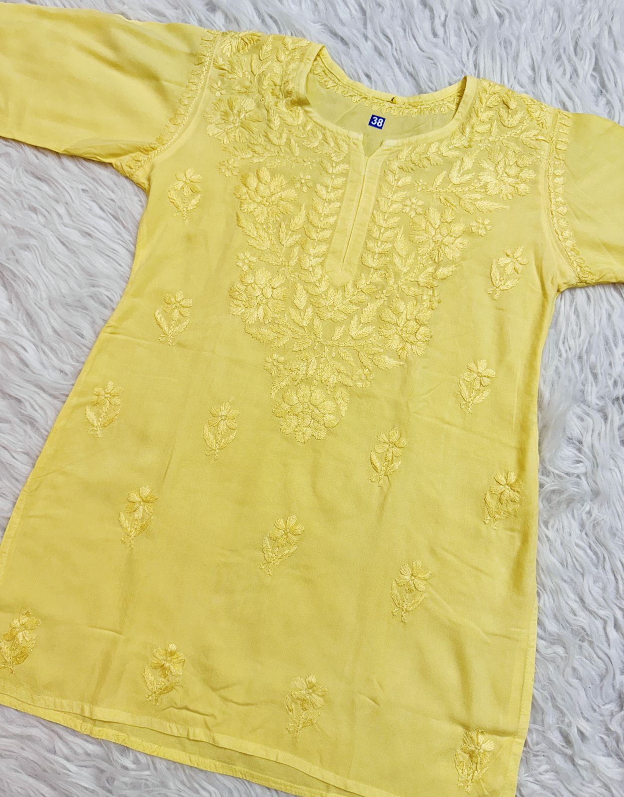 Chaya soft Rayon ombre dyed short kurta [combo]