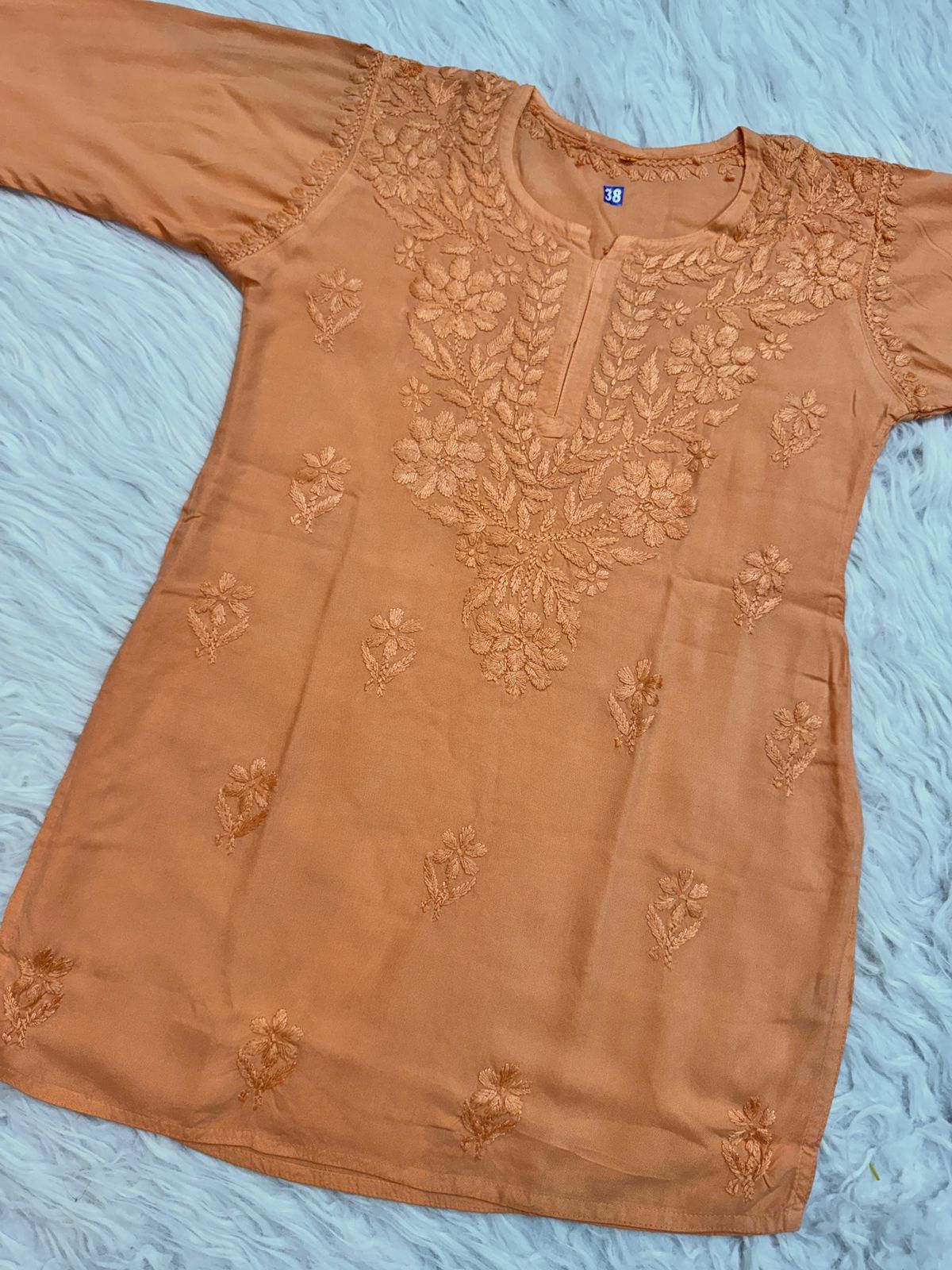 Chaya soft Rayon ombre dyed short kurta [combo]