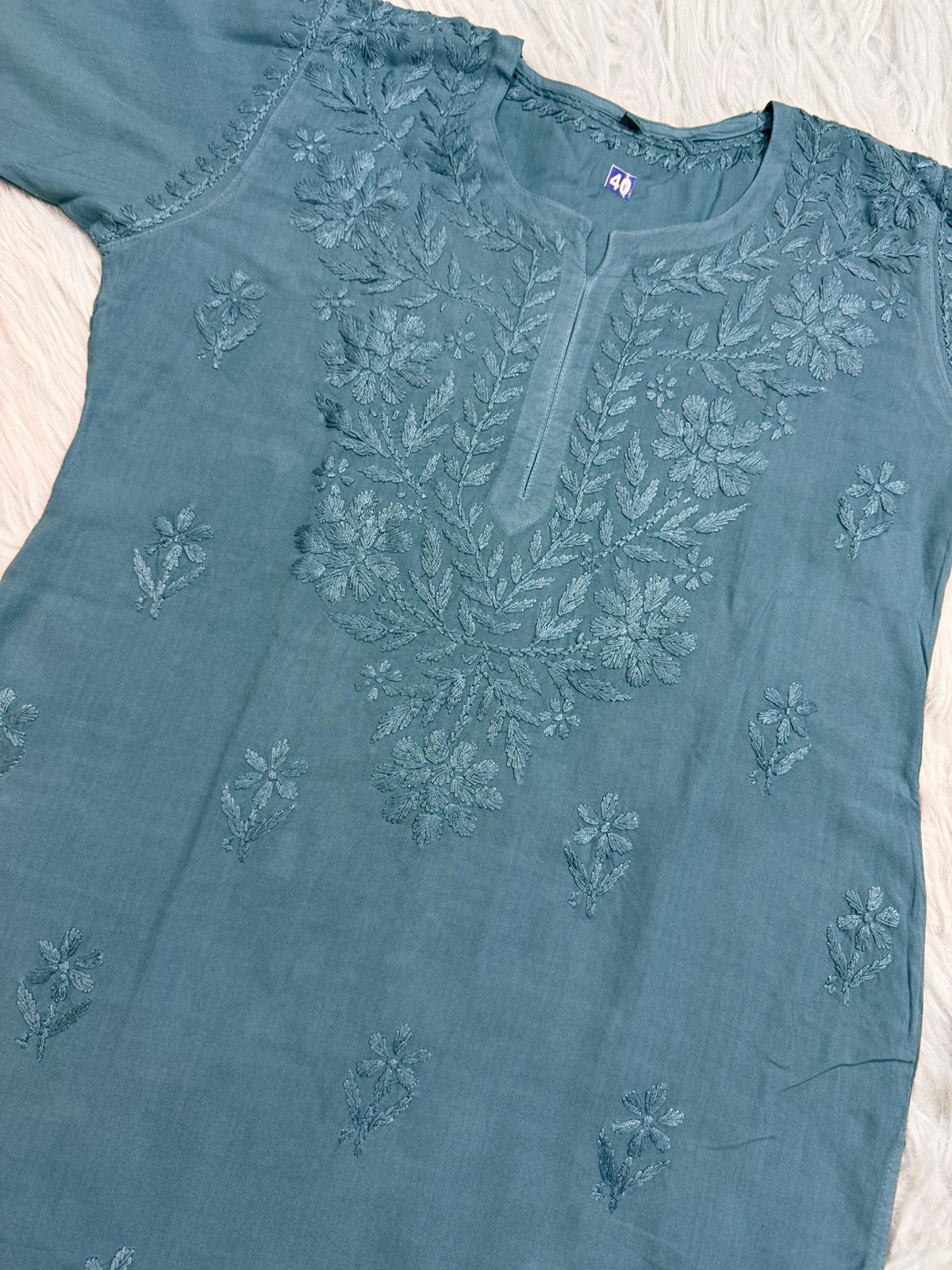Chaya soft Rayon ombre dyed short kurta [combo]