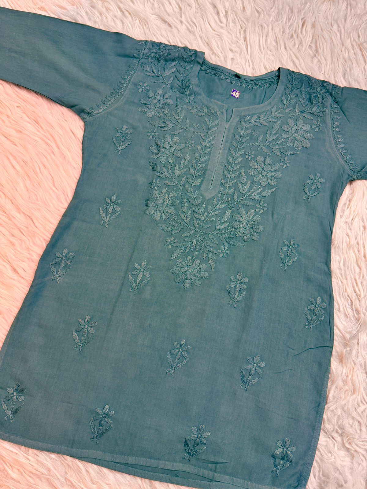 Chaya soft Rayon ombre dyed short kurta [combo]