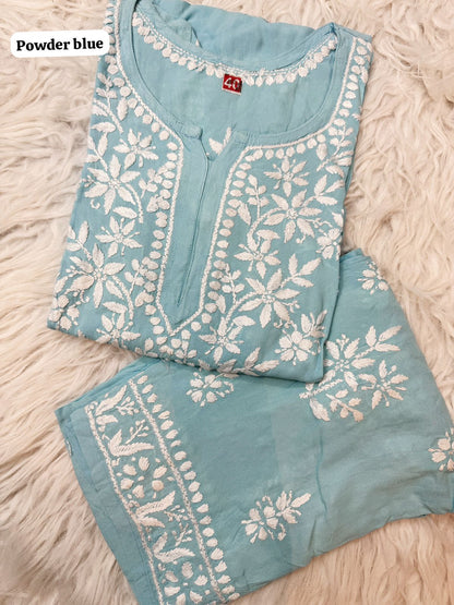 Mayra Premium modal kurta plazzo set