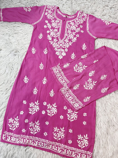 Mayra Premium modal kurta plazzo set
