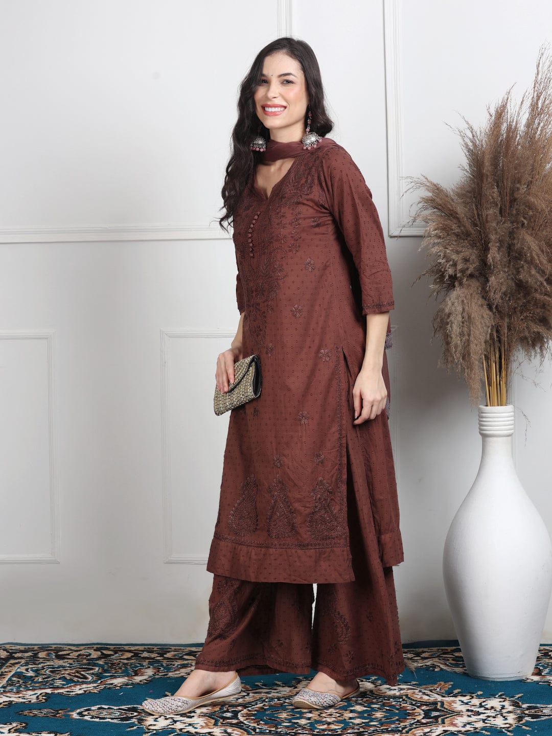 Maryam dobby cotton 3 piece set