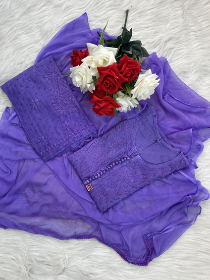 Maryam dobby cotton 3 piece set