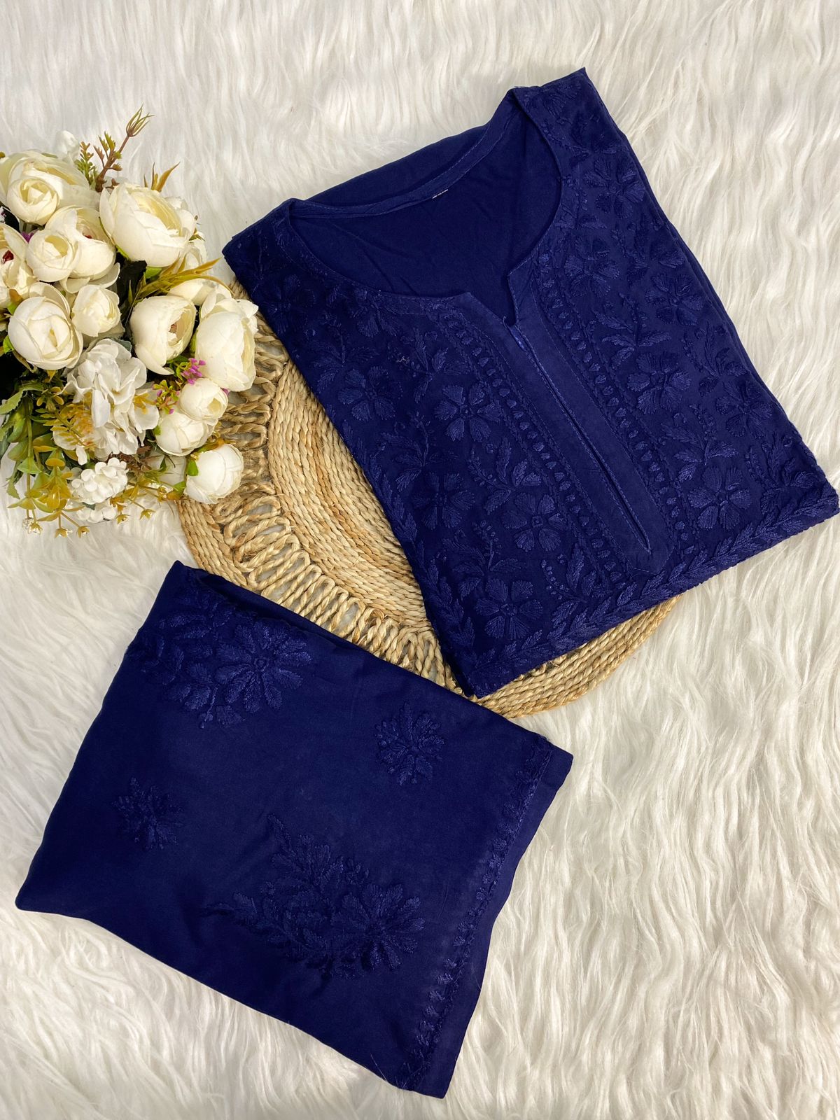 khushboo chikankari cord set