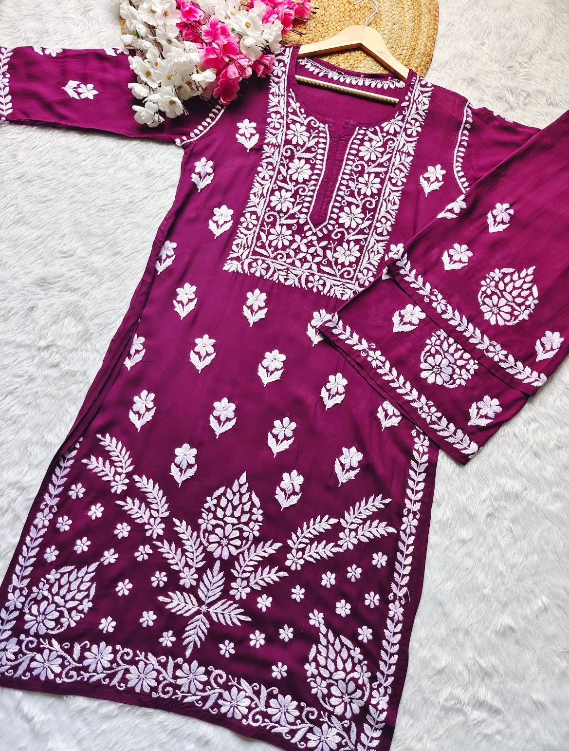 Premium Modal Kurti Plazzo Sets