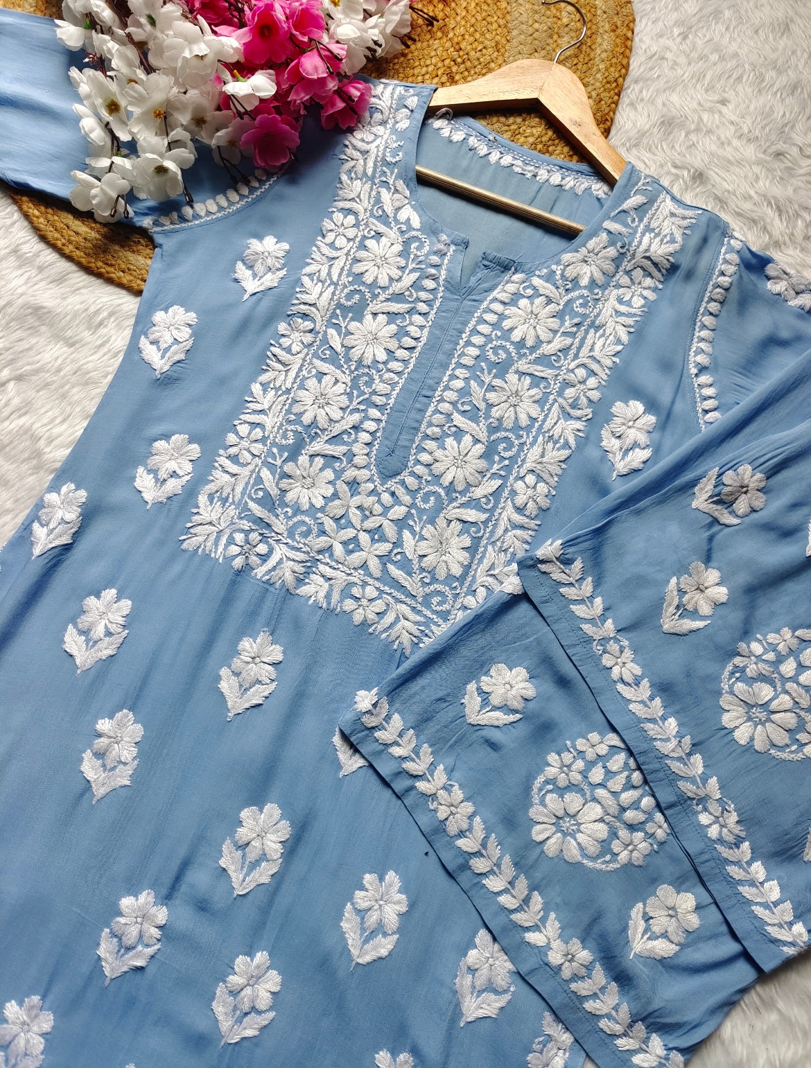 Premium Modal Kurti Plazzo Sets