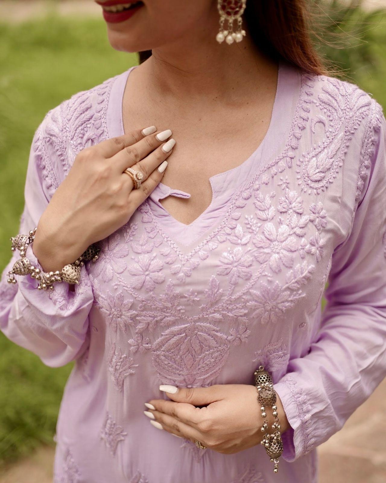 Ifra modal kurta plazzo set