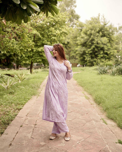 Ifra modal kurta plazzo set