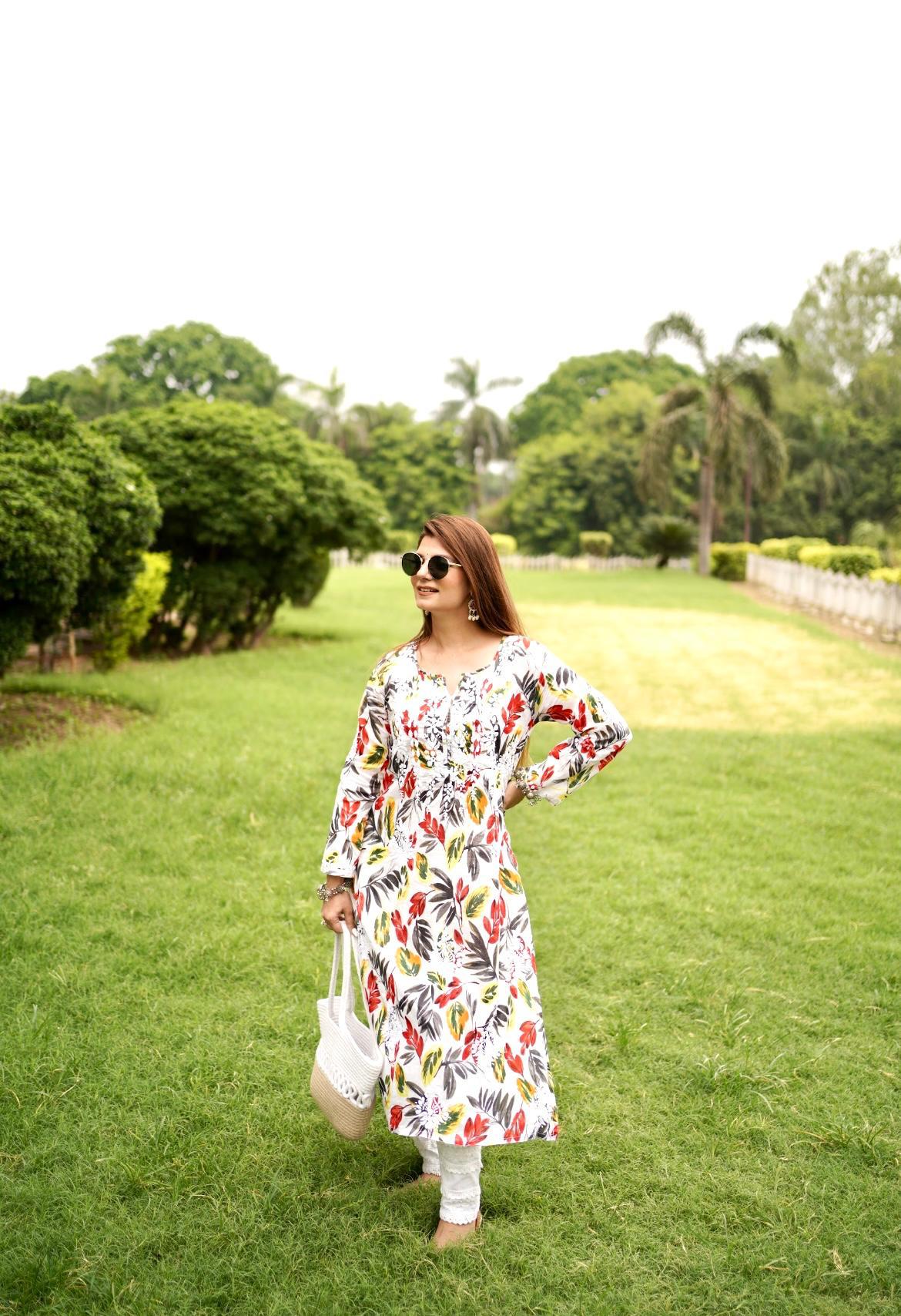 Nazakat mul cotton kurti
