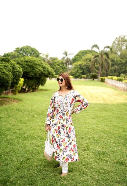 Nazakat mul cotton kurti