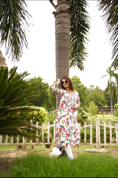 Nazakat mul cotton kurti