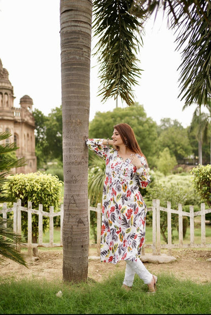 Nazakat mul cotton kurti
